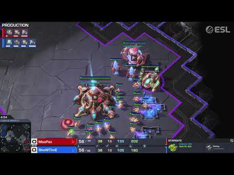 Starcraft 2 Romania EPT Open Cup #95 Europe ShoWTimE Vs. MaxPax Mach 1