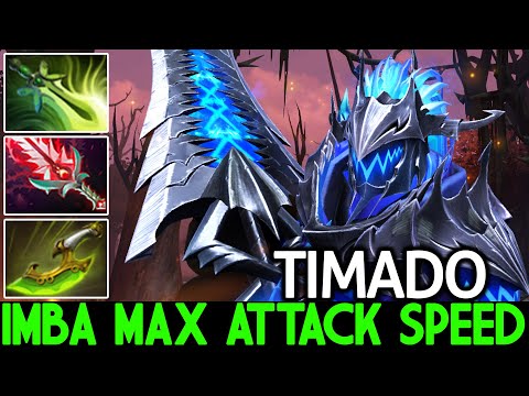 TIMADO [Sven] Imba Max Attack Speed Build Unreal Damage Dota 2