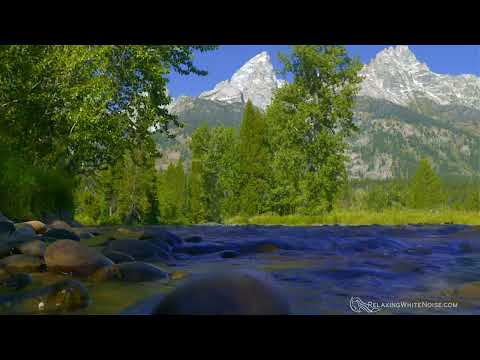 WITHOUT ADS Mountain Stream Water Sounds for Relaxation, Studying or Sleeping White Noise 10 Hours