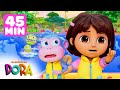 NEW Dora Episodes Marathon ️ 45 Minutes Dora Friends