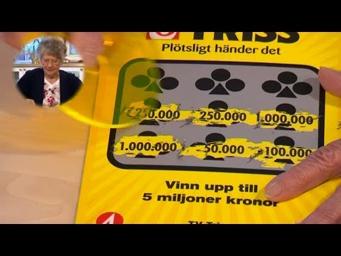 Triss: Pertta Ruuskanen ska fira vinsten med middag! - Nyhetsmorgon (TV4)