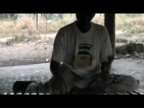 Djely Moussa Kouyate plays balafon