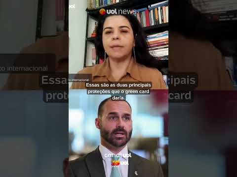 Elaini Silva: ‘Green card de Eduardo Bolsonaro não impede deportação’
