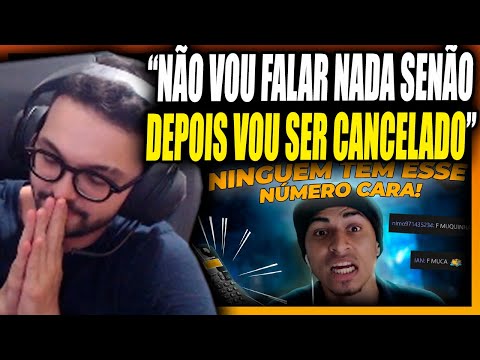MYLON REAGINDO A "MUCALOL RECEBE LIGAÇÃO E QUASE INFARTA AO VIVO!" - SMURFDOMUCA