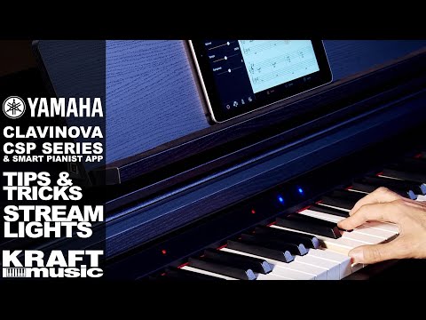 Yamaha Clavinova CSP Series - Tips and Tricks - Stream Lights