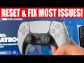 How To Reset PS5 Controller Fix Most Issues Full Guide