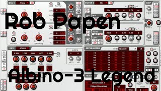 Video thumbnail for Albino-3 Legend by Rob Papen (No Talking) by Elektronick Musick
