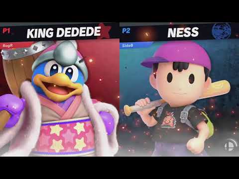 RogR (Dedede) vs PSideB (Ness) - Winners Round 2 - Harvest Smash 15