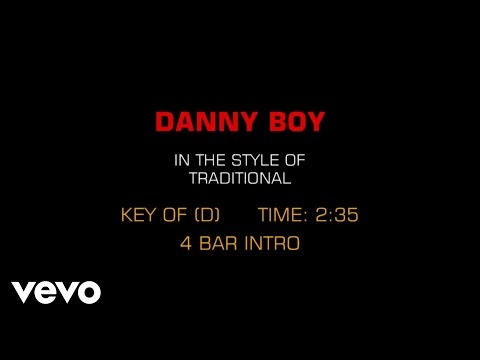 Traditional Irish Song - Danny Boy (Karaoke)