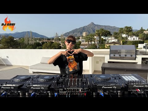 DJ Gabi – 1-HOUR TECH HOUSE ROOFTOP DJ SET 2025 | Marbella, La Concha View