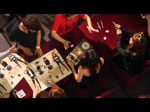 291011 Miss A Fansign @ CSM Suzy's birthday song