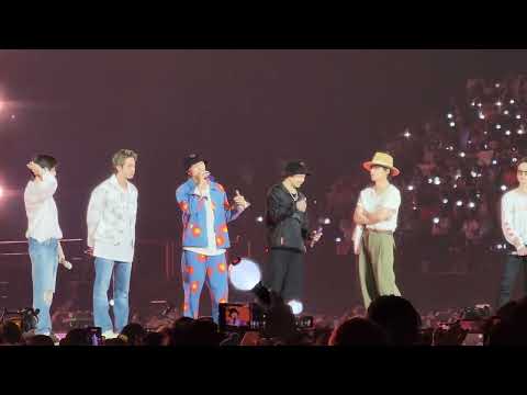 [220416] RM Ment for Permission To Dance PTD Concert Live in Las Vegas D4 BTS (방탄소년단)