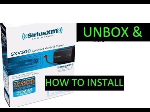 How To Install a Sirius XM Tuner