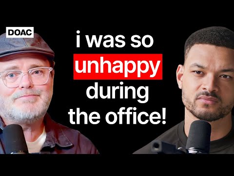 Rainn Wilson: "I was so unhappy during The Office!" (Dwight Schrute)