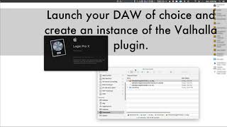 Video thumbnail for Valhalla DSP: Installation & Authorization by ValhallaDSP