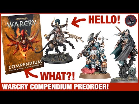 Preorder Warcry COMPENDIUM, Centaurion Marshal, Legionnaires, Aos Battlebox & Black Library Minis