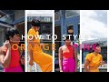 How To Style Orange And Pink