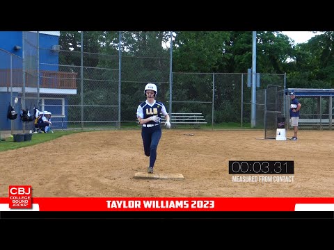 Taylor Williams 2023 Slapper/Outfielder Recruiting Video