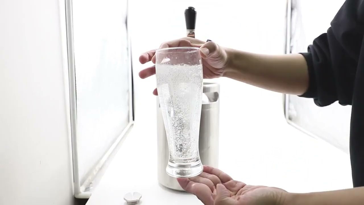 Mini KEG súdok nerezový - 5 L - malé hrdlo Video
