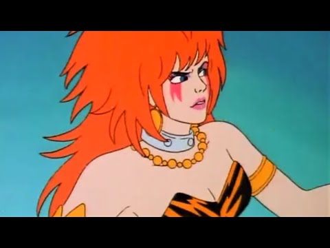 Jem & the Holograms (s2 e03) Kimber wants Synergy to make her tough