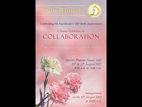 Divine Flowers in Savitri Bhavan, Auroville, 15 8 2022