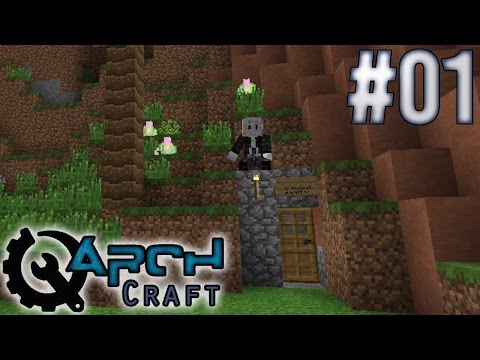 UM BELO COMEÇO! - Archcraft #01 - Minecraft