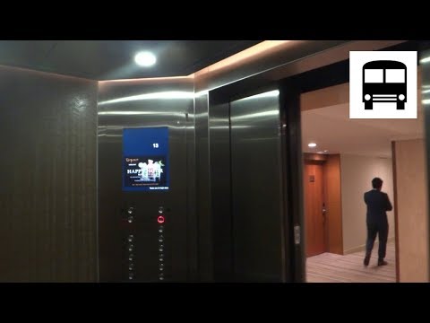 Voco Hotel (fmr Hilton Hotel Singapore) - Otis Elevonic 411M High-Speed Elevator (2018 Modernized)