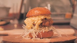 치킨 난반 버거 チキン南蛮バーガー Chicken Nanban Burger [스윗더미 . Sweet The MI]