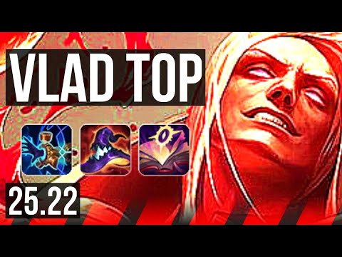 VLADIMIR vs MORDEKAISER (TOP) | 9/1/4, 1200+ games, Legendary | EUW Grandmaster | 25.22