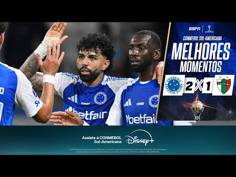 Gabigol DECIDE, e Cruzeiro vence o Palestino DE VIRADA na Sul-Americana | MELHORES MOMENTOS