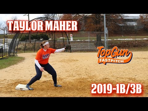 2019-1B/3B Taylor Maher Softball Skills Video