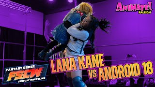 Download lagu FSCW Cosplay Wrestling LANA KANE VS ANDROID 18 - FULL MATCH from Animate! Raleigh 2024 mp3