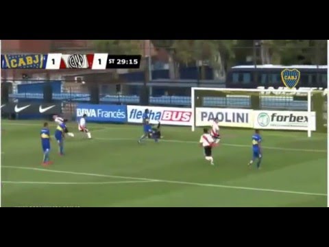 SUPERCLASICO RESERVA   2º GOL FRANCO  BOCA 2   RIVER   2