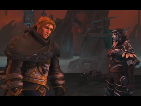 World of Warcraft 9.2.5 Sylvanas Windrunner & Anduin Wrynn Epilogue Cutscene