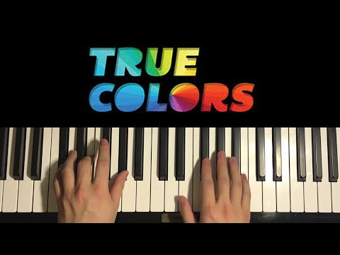 Cyndi Lauper - True Colors (Piano Tutorial Lesson)