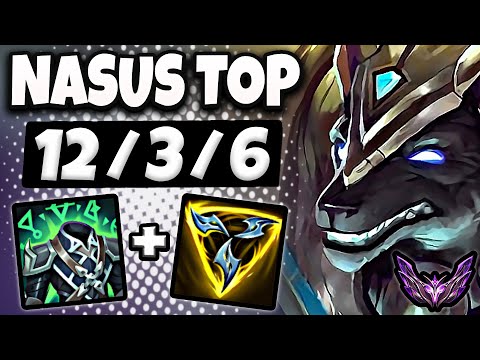 Nasus vs Fiora [ TOP ] Lol Korea Master Patch 25.15 ✅