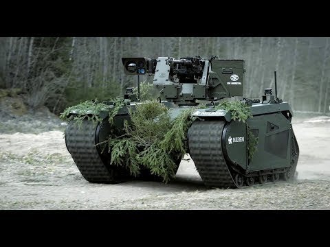A Tank Like Machine Gun Robot Is Straight out Of “Terminator”