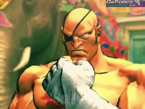 Super Street Fighter 4 Arcade Edition (GeForce 210 + E6550) PC Gameplay 2 HD