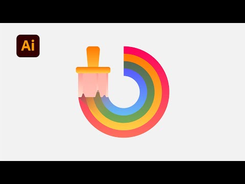 How to create GRASS in illustrator | Illustrator Tutorial