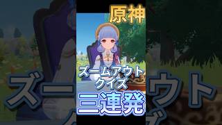 課金衣装もあったらさすがにわかる人いないかな？ズームアウトクイズ！ #原神 #genshinimpact #iriamライバー