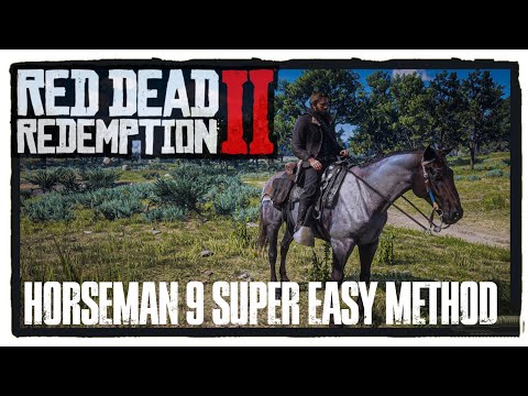 RDR2 Horseman 9 - Van Horn to Blackwater - SUPER EASY ROUTE under 8 Minutes
