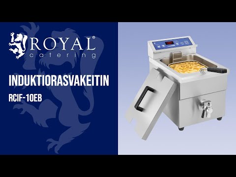 video - Induktiorasvakeitin - 10 l - 60–190 °C