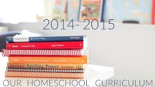 Homeschool Curriculum 2014-2015