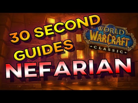 Nefarian - 40 second guide - Blackwing Lair