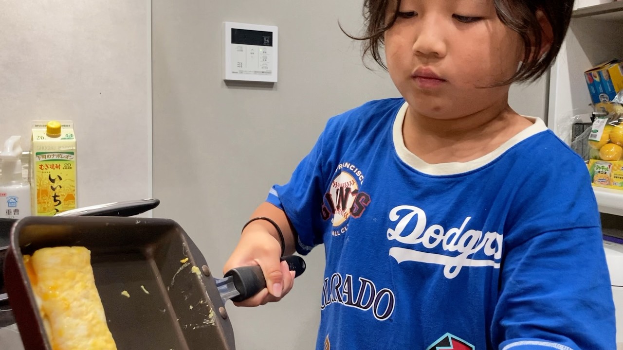 次男の自撮りモーニングルーティーンが可愛すぎたw