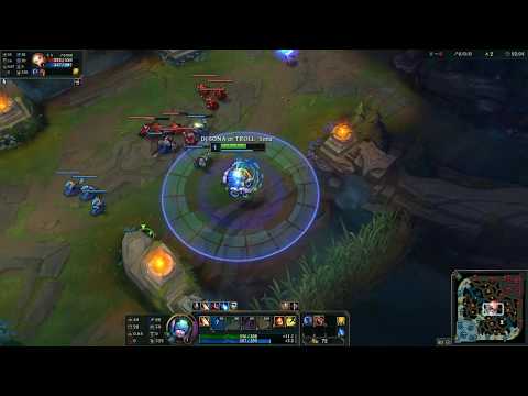 |League of Legends| SONA MID VS LUX ( FIRST KILL WIN )