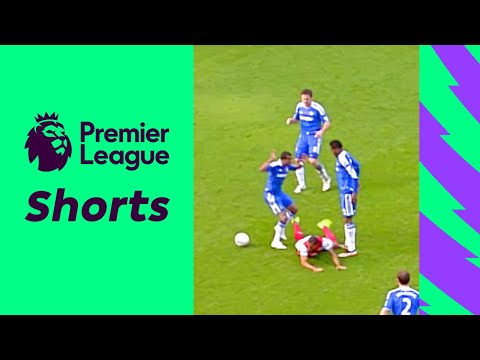 When you fall, pass 5 Chelsea players & score! #shorts