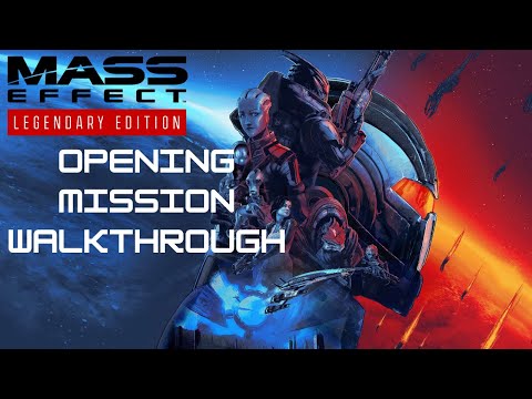 Mass Effect 2 Legendary Edition Opening Mission Walkthrough on PS5!