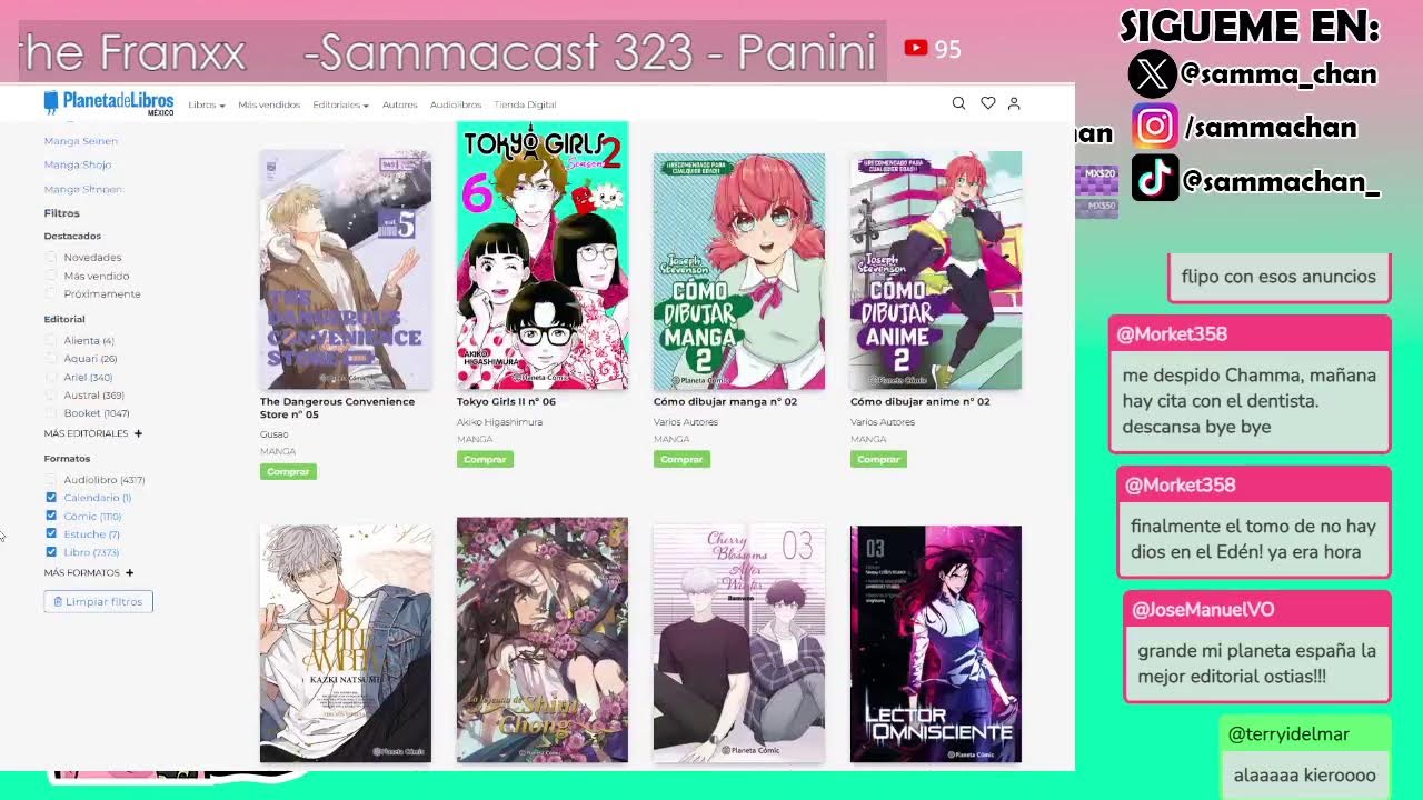 -Sammacast 323 - Panini recupero Darling in the Franxx