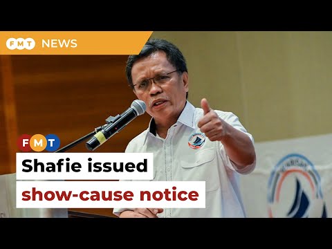 Shafie issued show-cause notice over Zara remarks